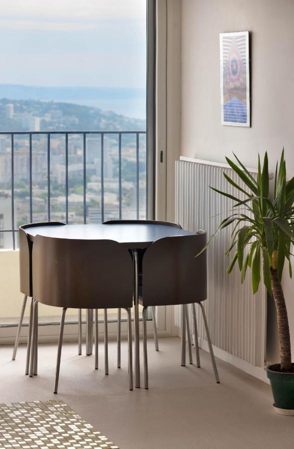 Panoramic View Of Marseille For Two Apartment Exterior photo
